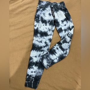 Lululemon Warm Down Tie Dye Joggers